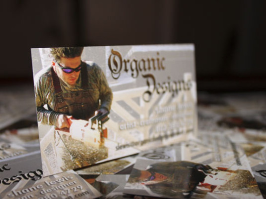 organic_designs business card